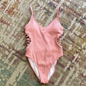 Victoria’s Secret Pink One Piece Swimsuit in Light Pink